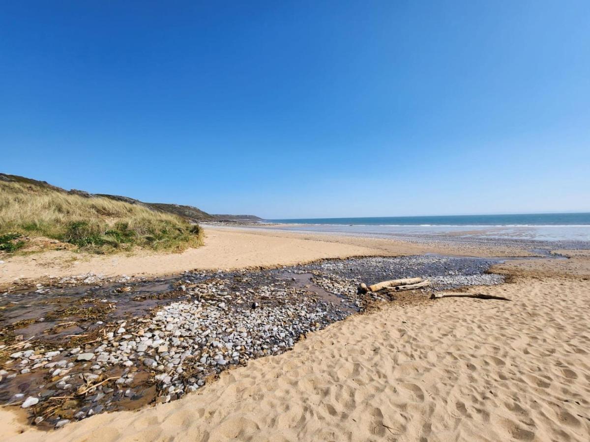 Sea View - 1 Bed Suite - Ocean Breeze - Port Eynon 外观 照片