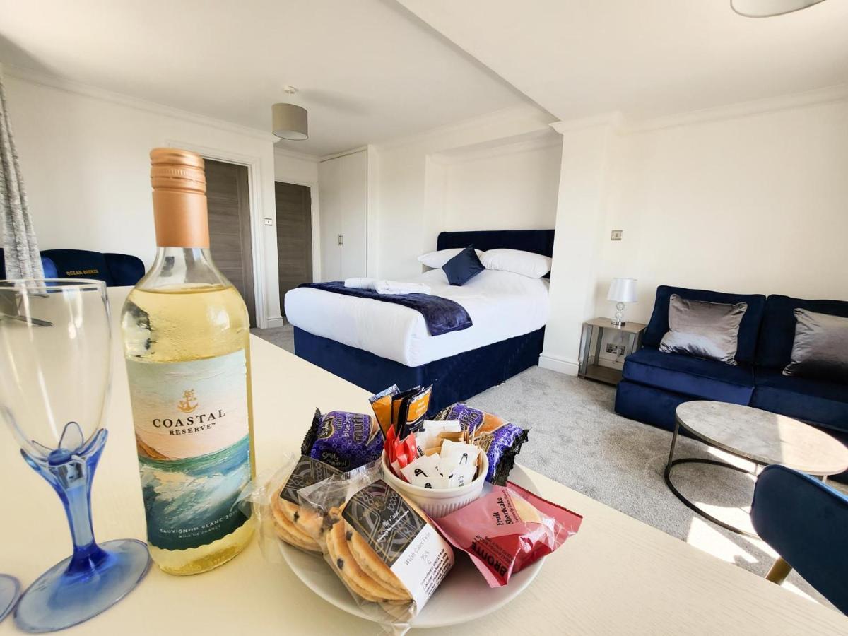 Sea View - 1 Bed Suite - Ocean Breeze - Port Eynon 外观 照片