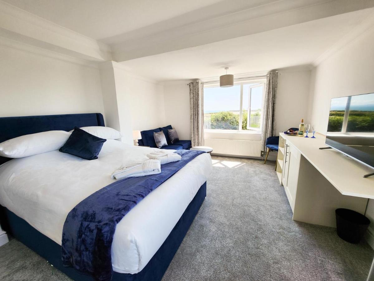 Sea View - 1 Bed Suite - Ocean Breeze - Port Eynon 外观 照片